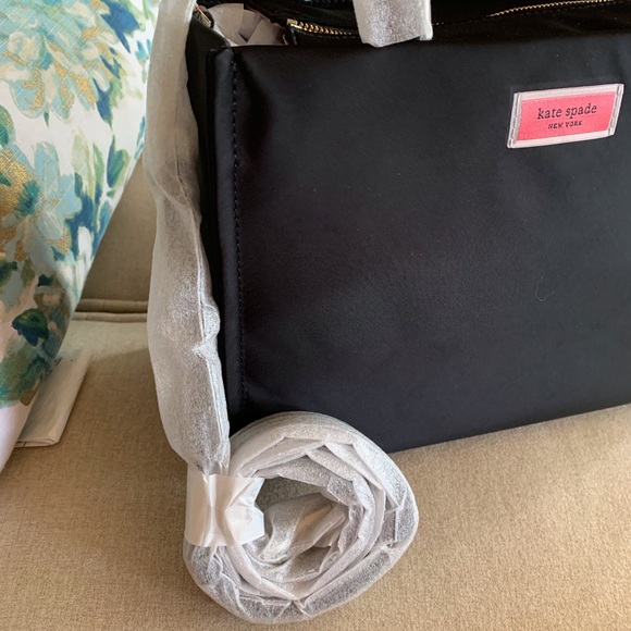 NWT Kate Spade Sam Medium Nylon Satchel - Picture 3 of 7